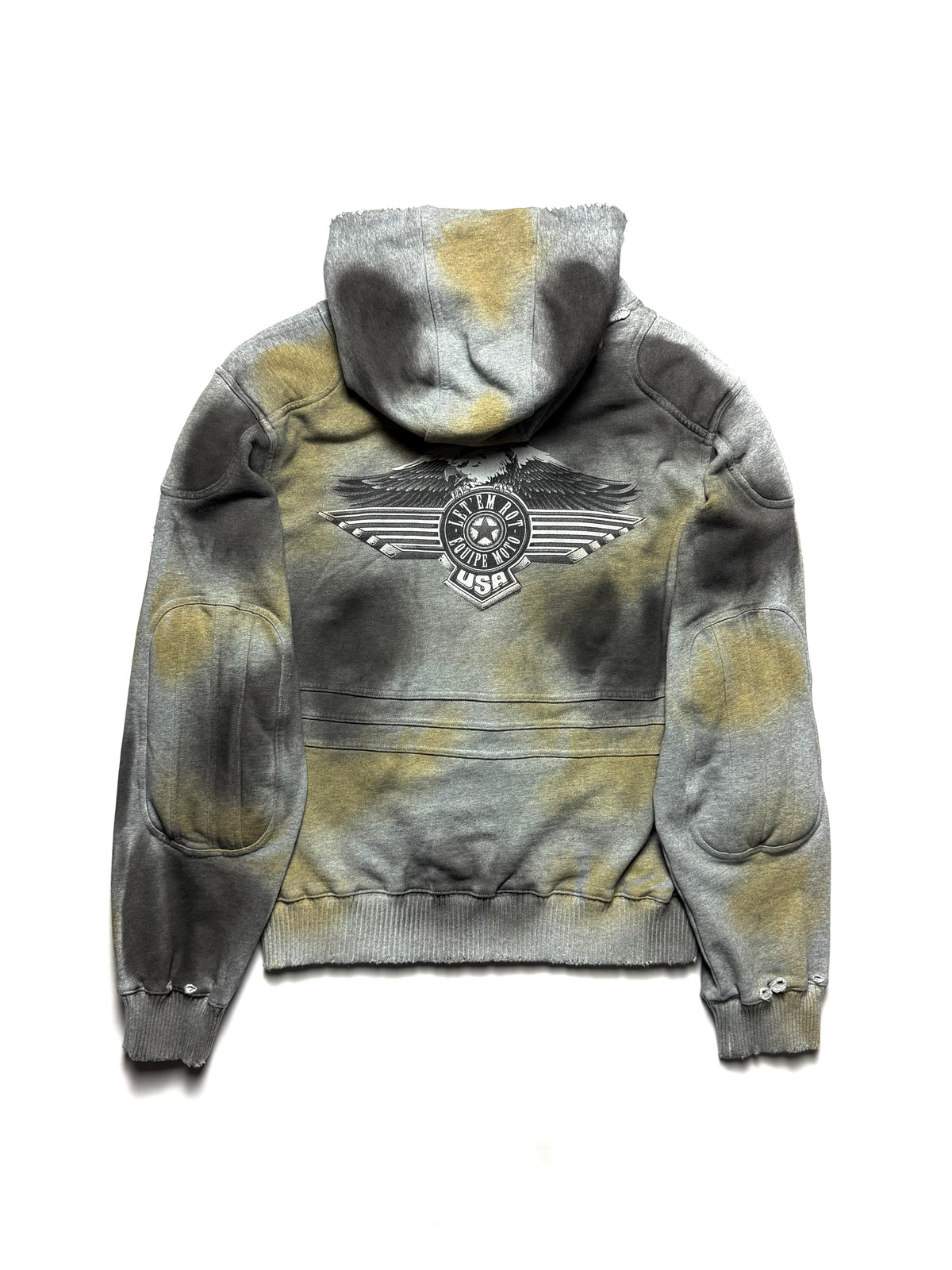 MISERE MODERNE France Moto Biker Hoodie