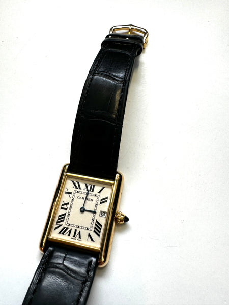 Cartier Tank Louis Watch Gold