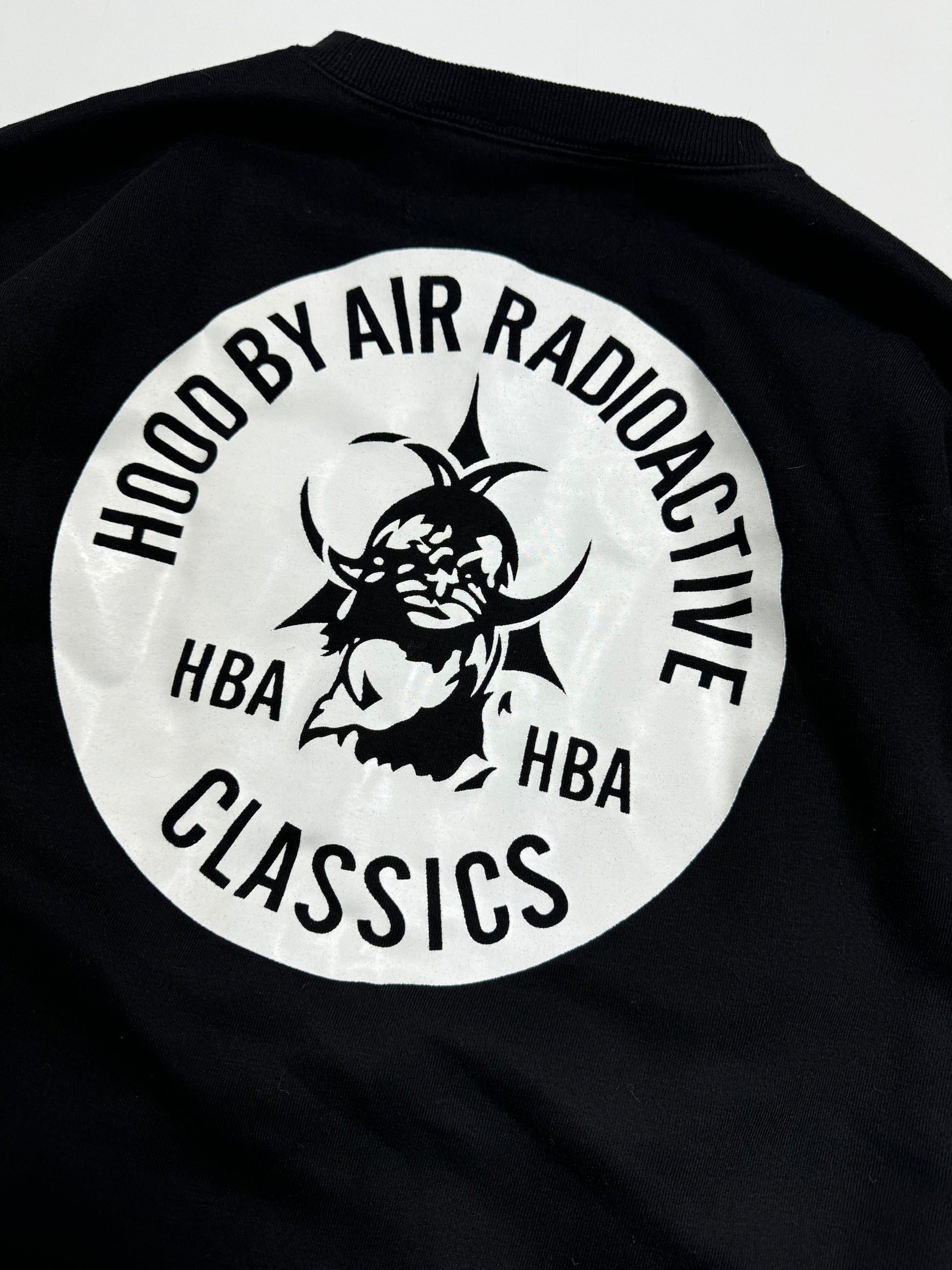 HBA Black Radioactive Crewneck
