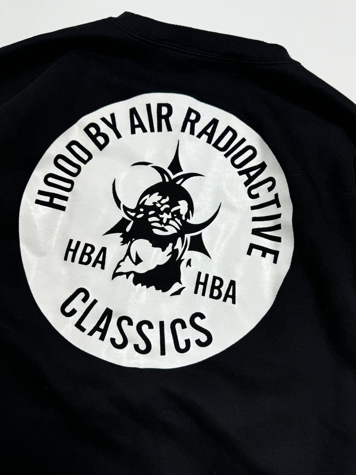 HBA Black Radioactive Crewneck