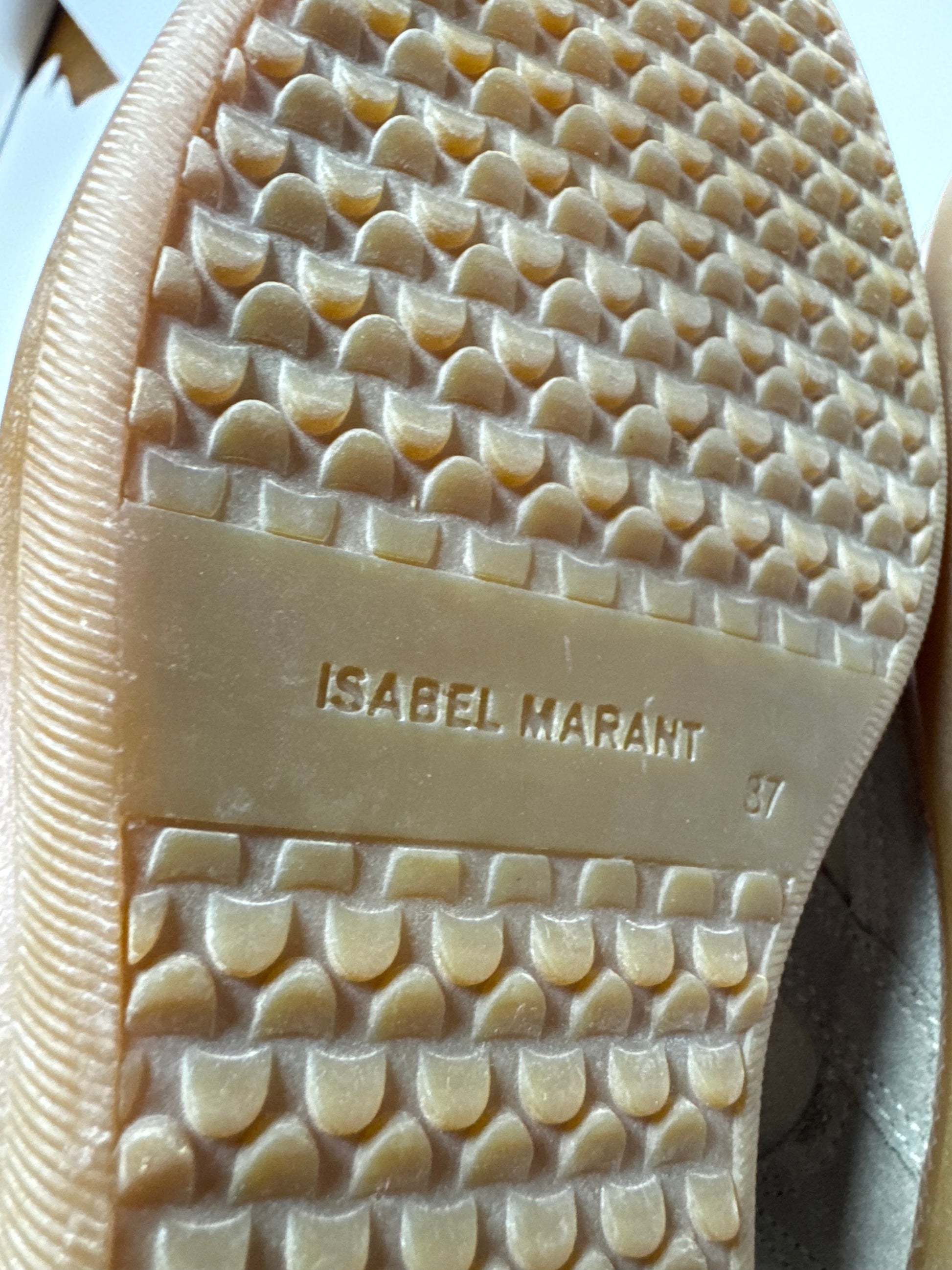 Isabel Marant Bekett Wedge Grey Suede Sneaker