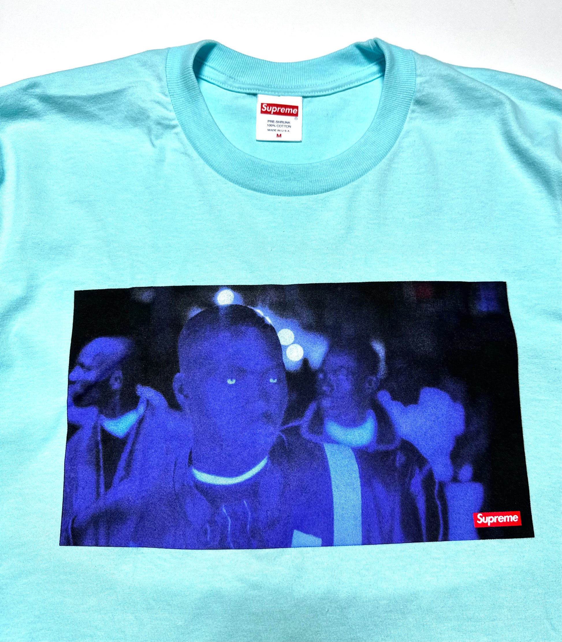 Supreme America Eats Its Young Medium Nas DMX Belly Tee