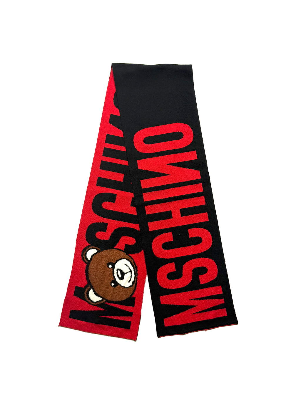 MOSCHINO Teddy Logo Scarf