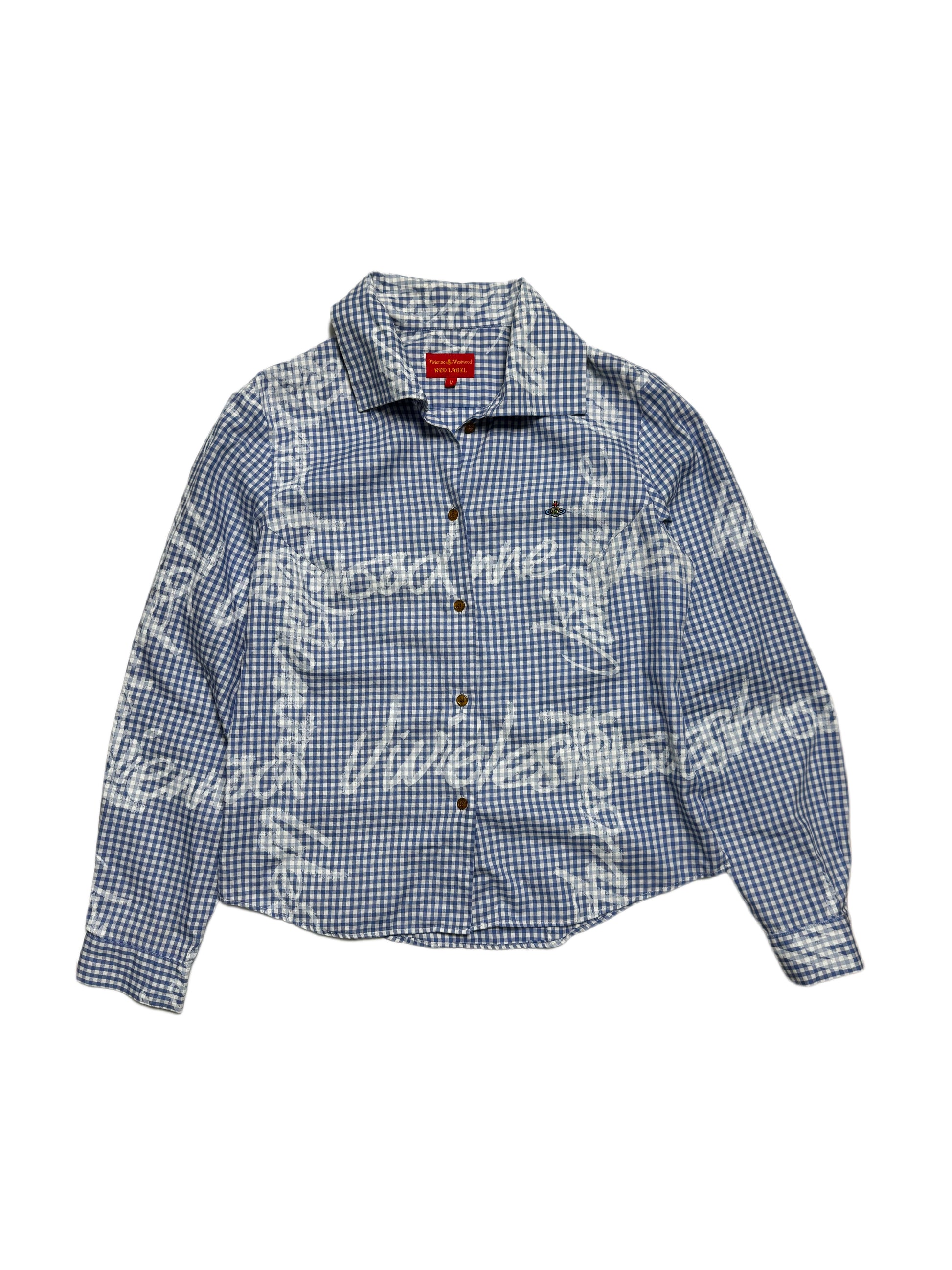 Vivienne Westwood Red Label Blue Shirt