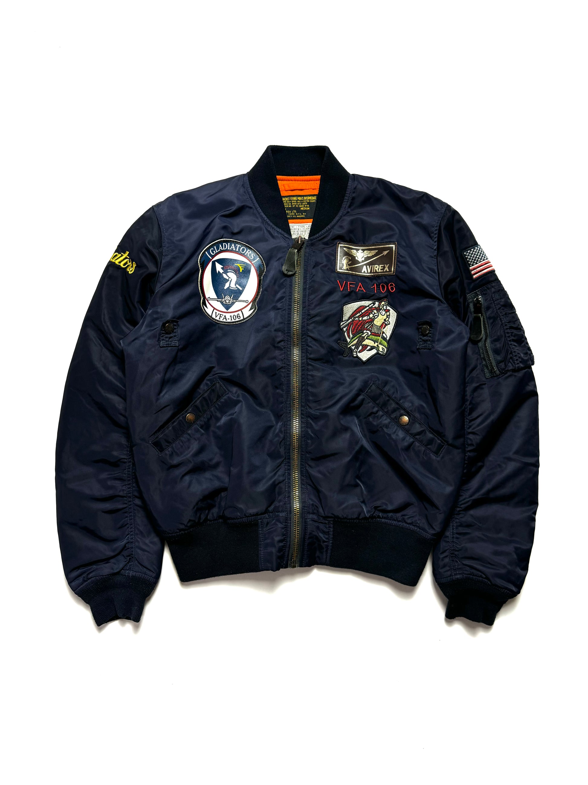 Avirex Light MA-1  USN Jacket