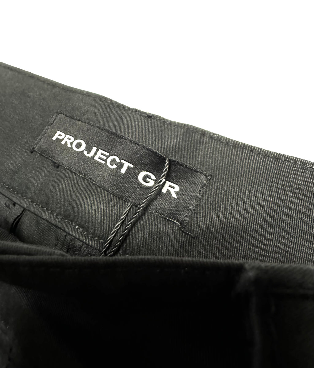 Project G/R Black Cargo Short/Pant