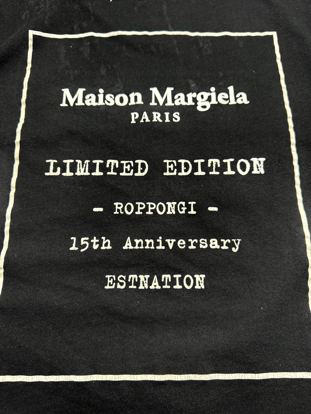 Maison Margiela  15th Limited Edition Tee