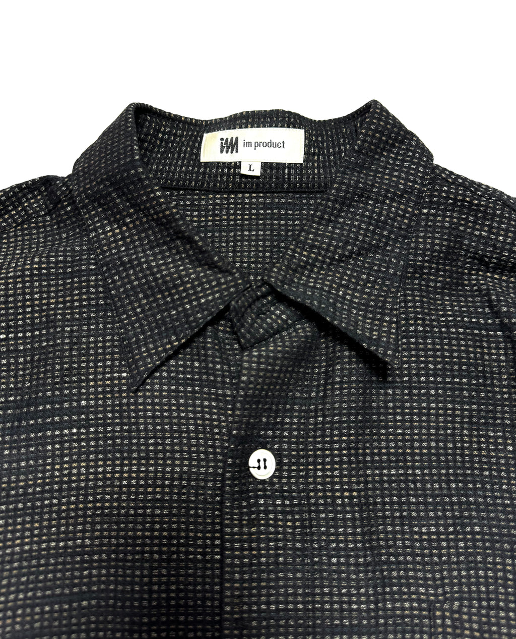 Issey Miyake Wool Blend Long Sleeve Shirt