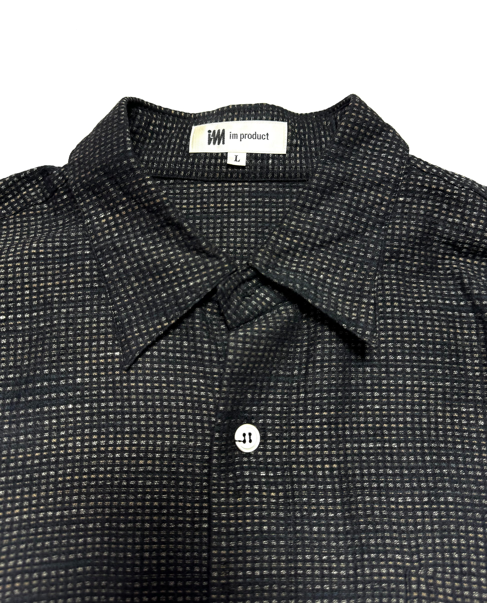Issey Miyake Wool Blend Long Sleeve Shirt