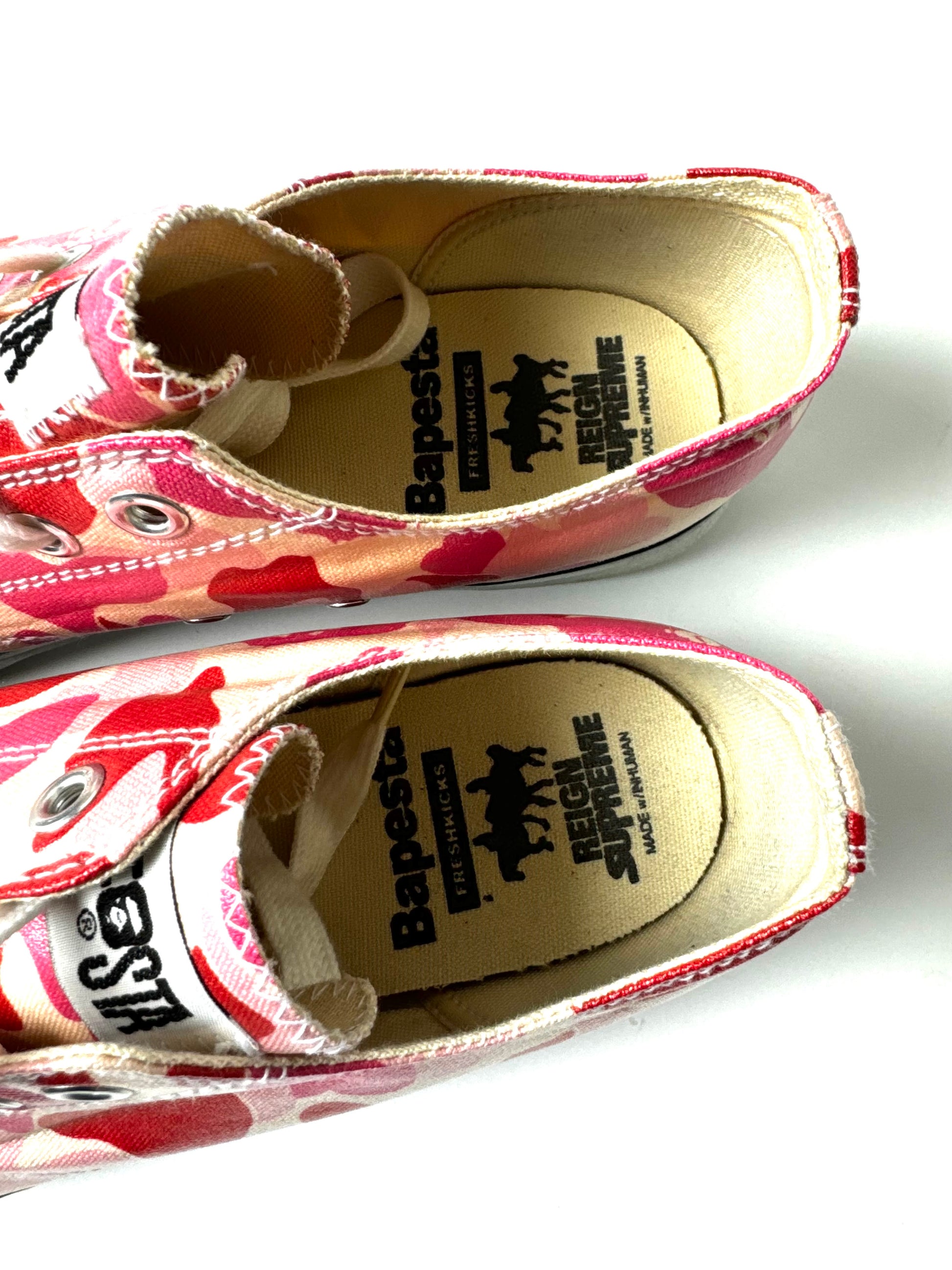 BAPE Pink Camo Converse Sneaker 2002