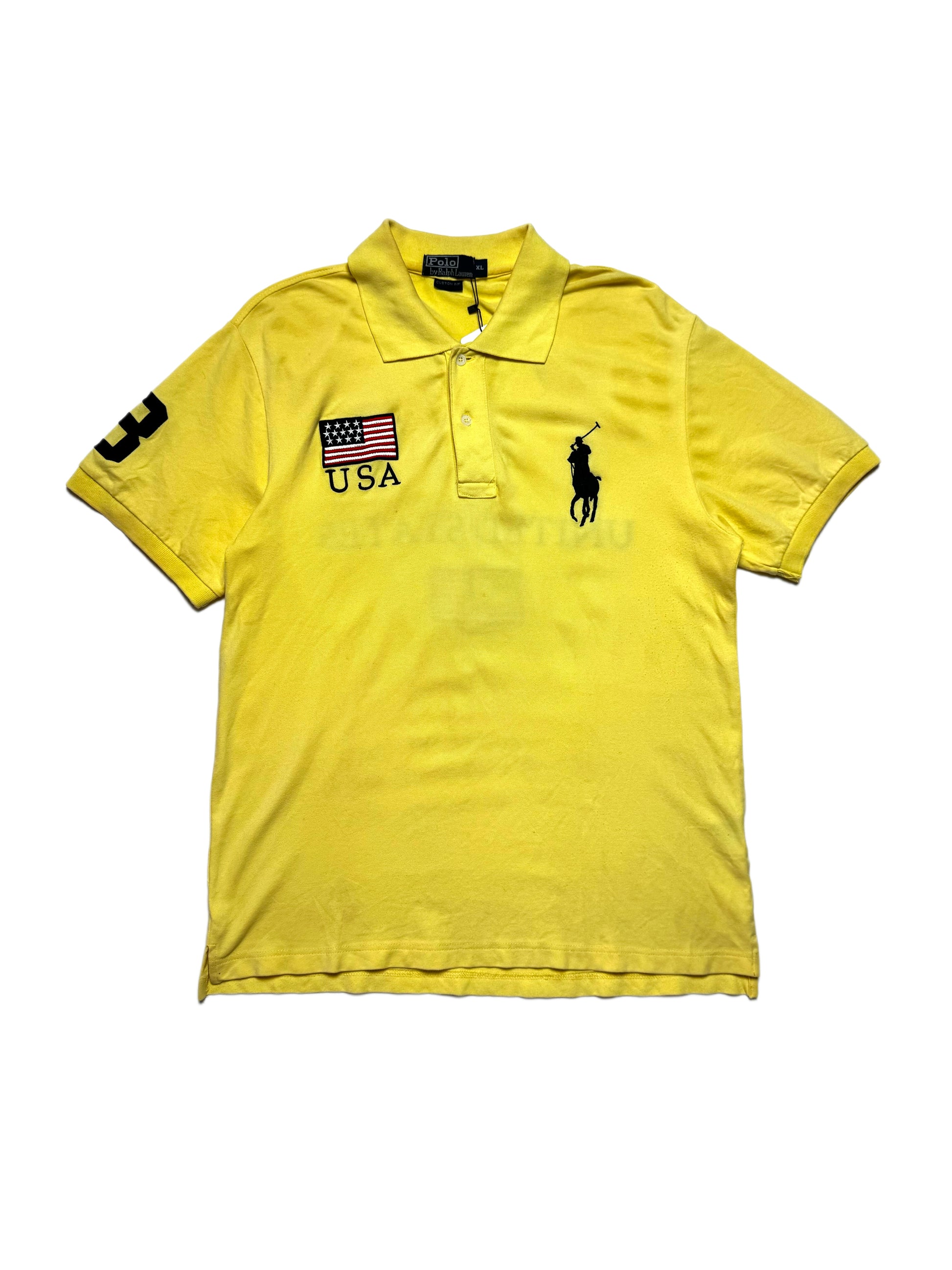 Polo by Ralph Lauren USA Yellow Shirt