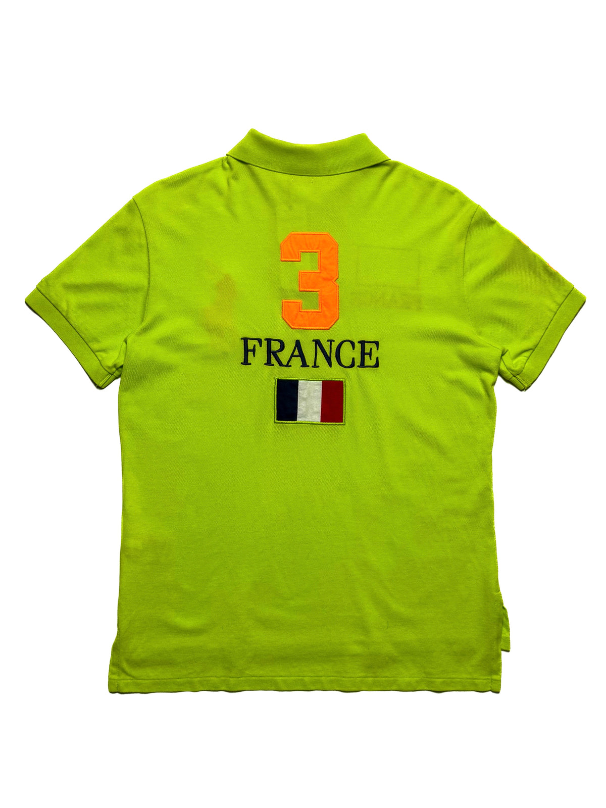 Polo by Ralph Lauren Neon Green France Shirt