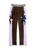 Kid Super Velvet Purple Brown Sweatpant
