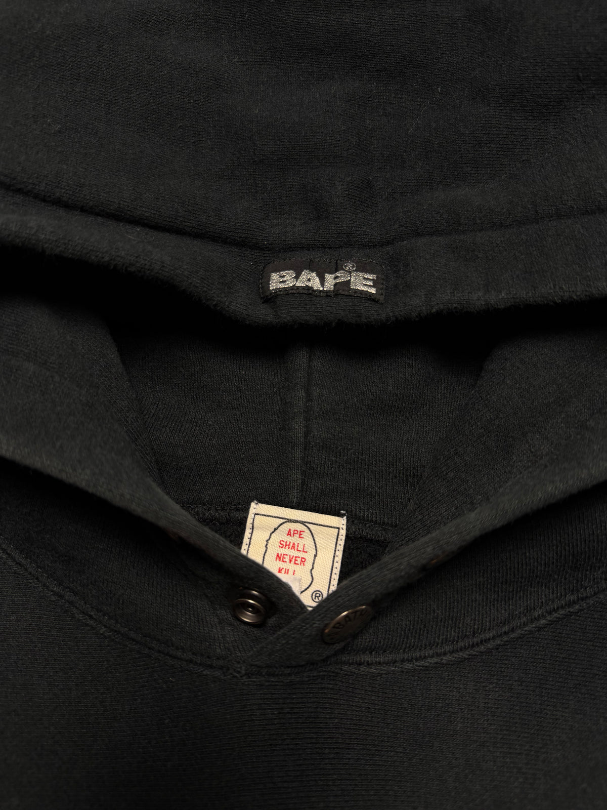 BAPE Orange Baby Milo Hoodie 90s