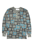 Comme des Garçons Shirt Henley Square Long Sleeve