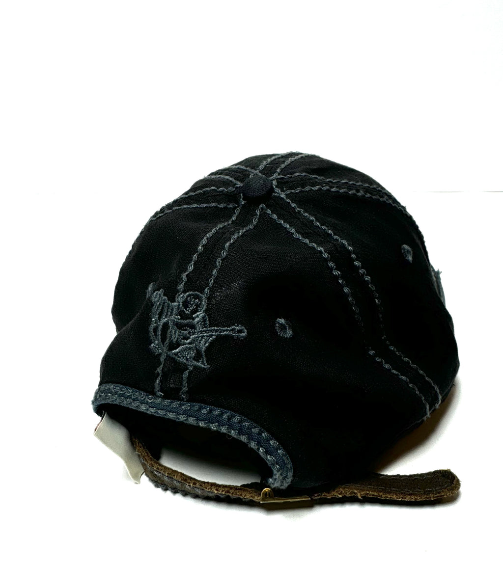 True Religion Denim Distressed Cap