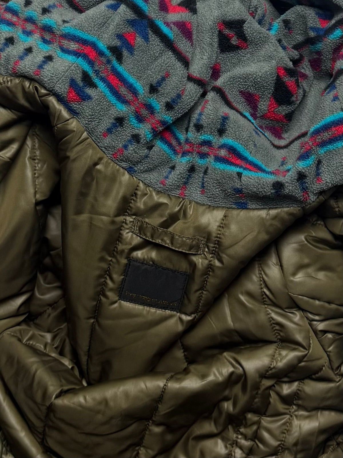 HYSTERIC GLAMOUR Khaki Long Jacket