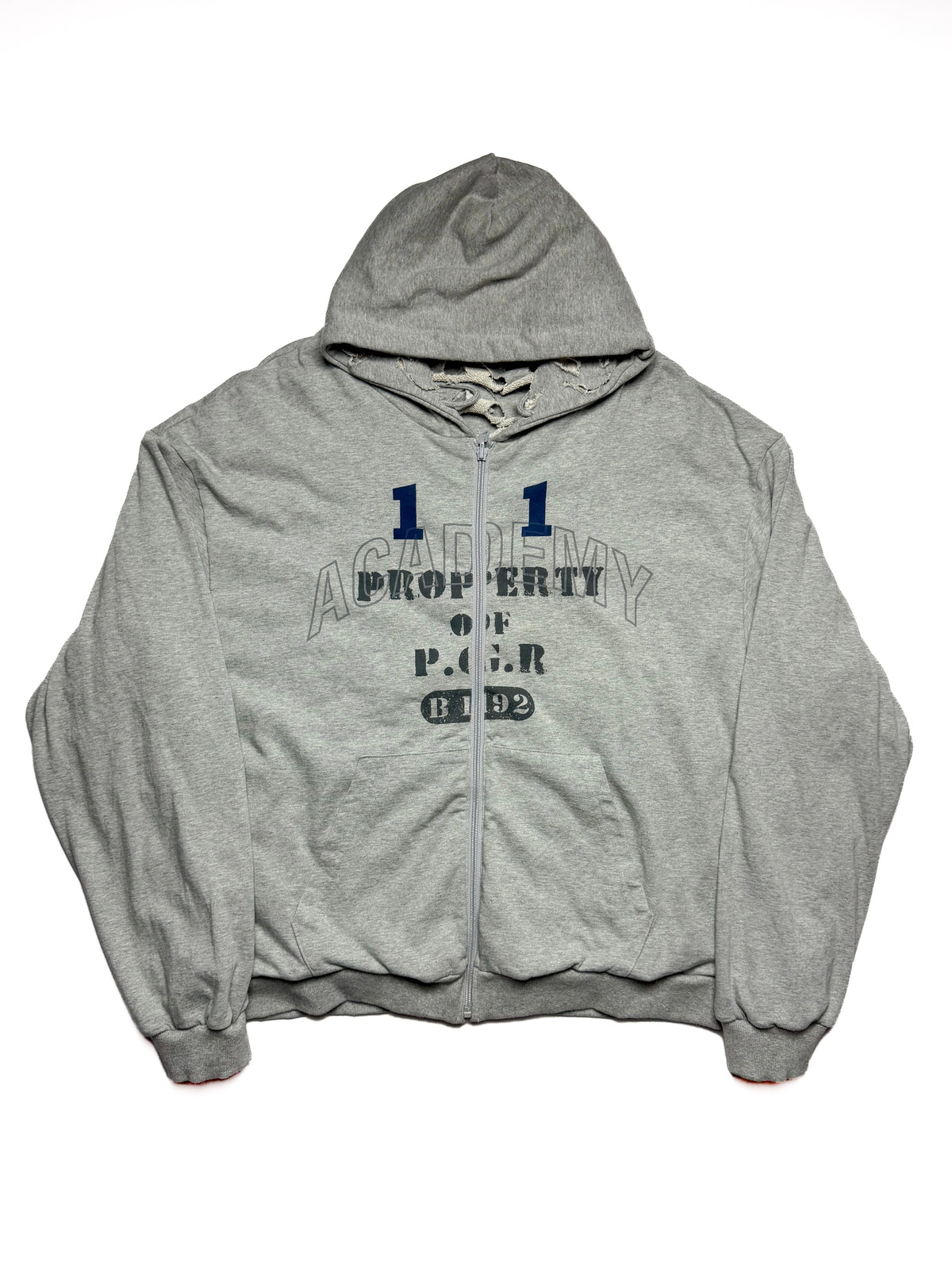 PROJECT GR laser Cut Reversible Zip Up