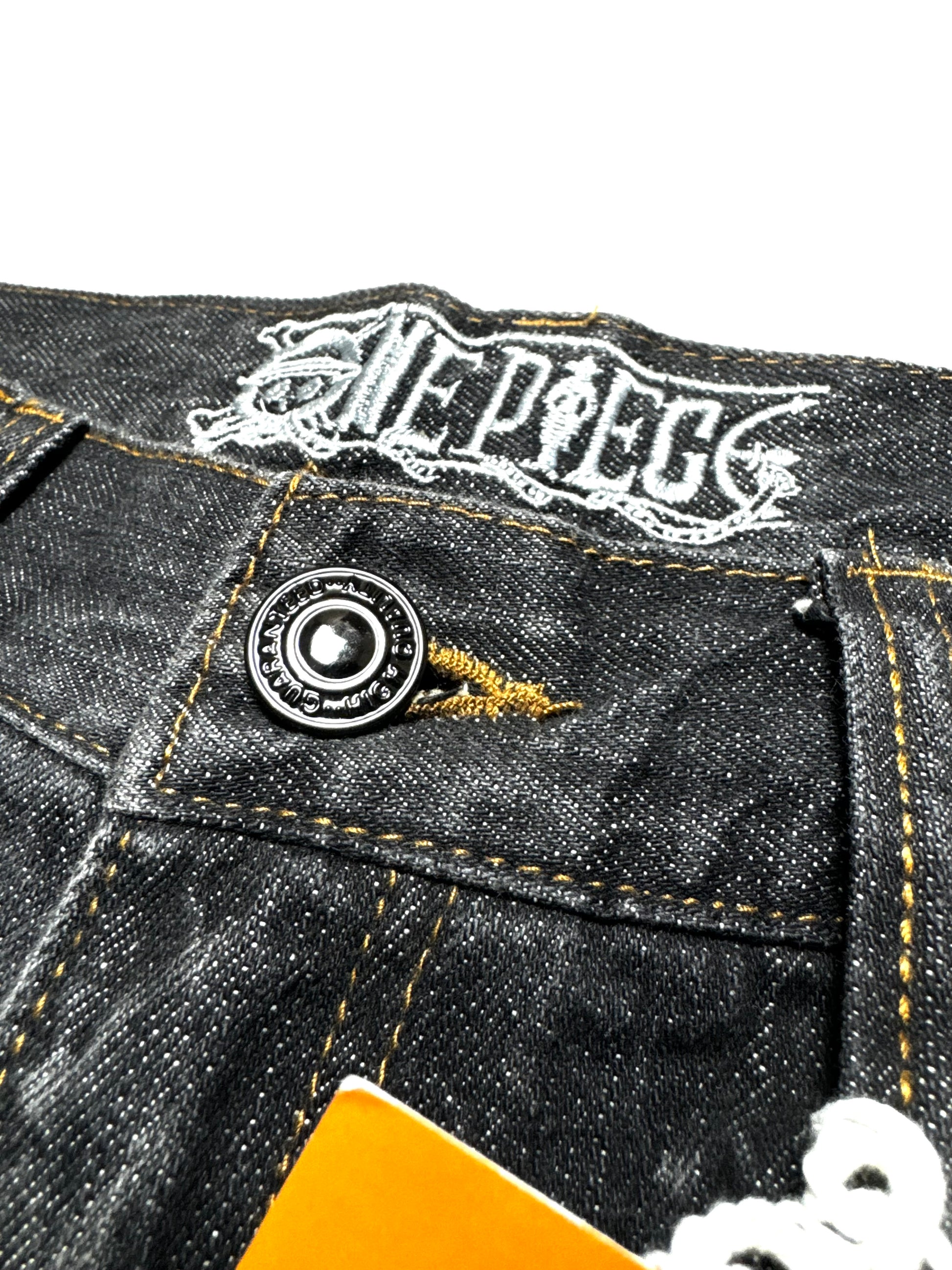 One Piece Embroidery Jean 2000s