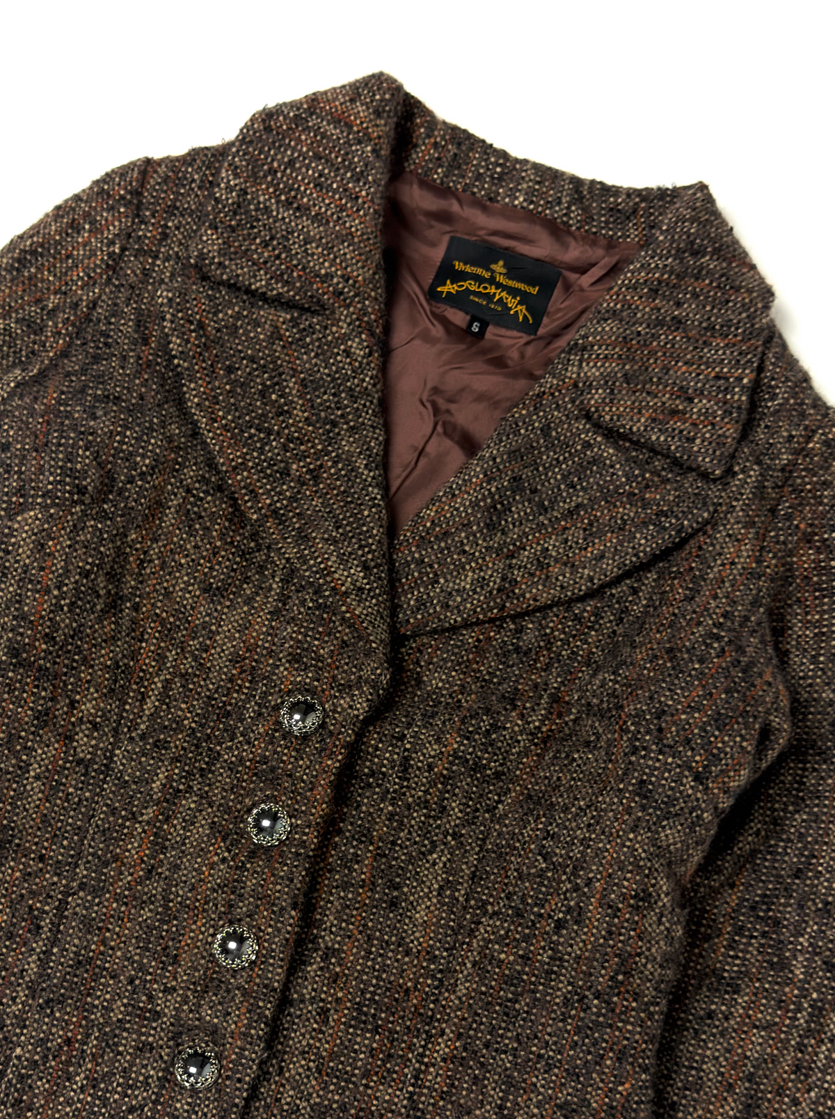 Vivienne Westwood Brown Wool Jacket