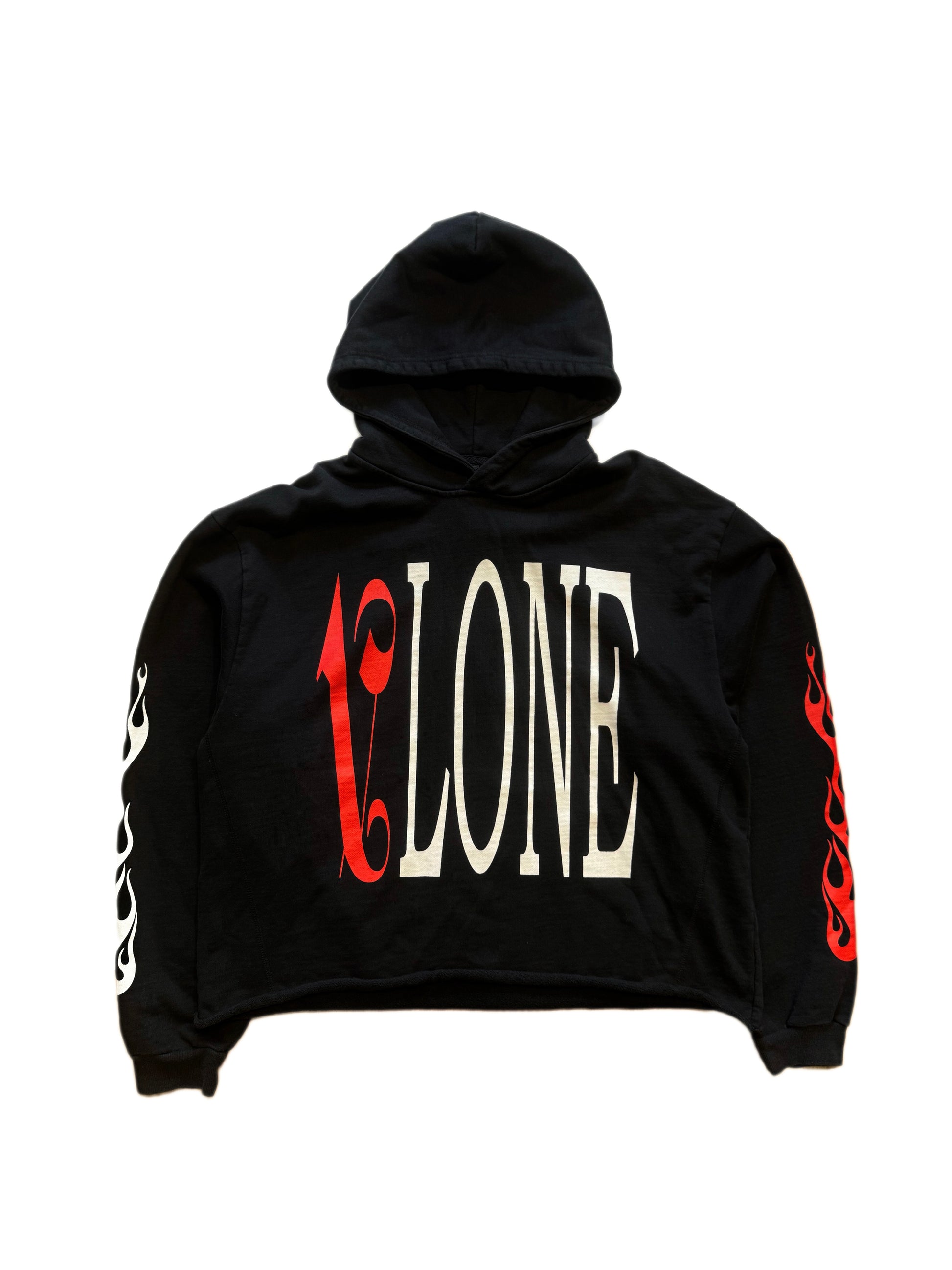 Vlone x Palm Angles Flame Hoodie 18ss