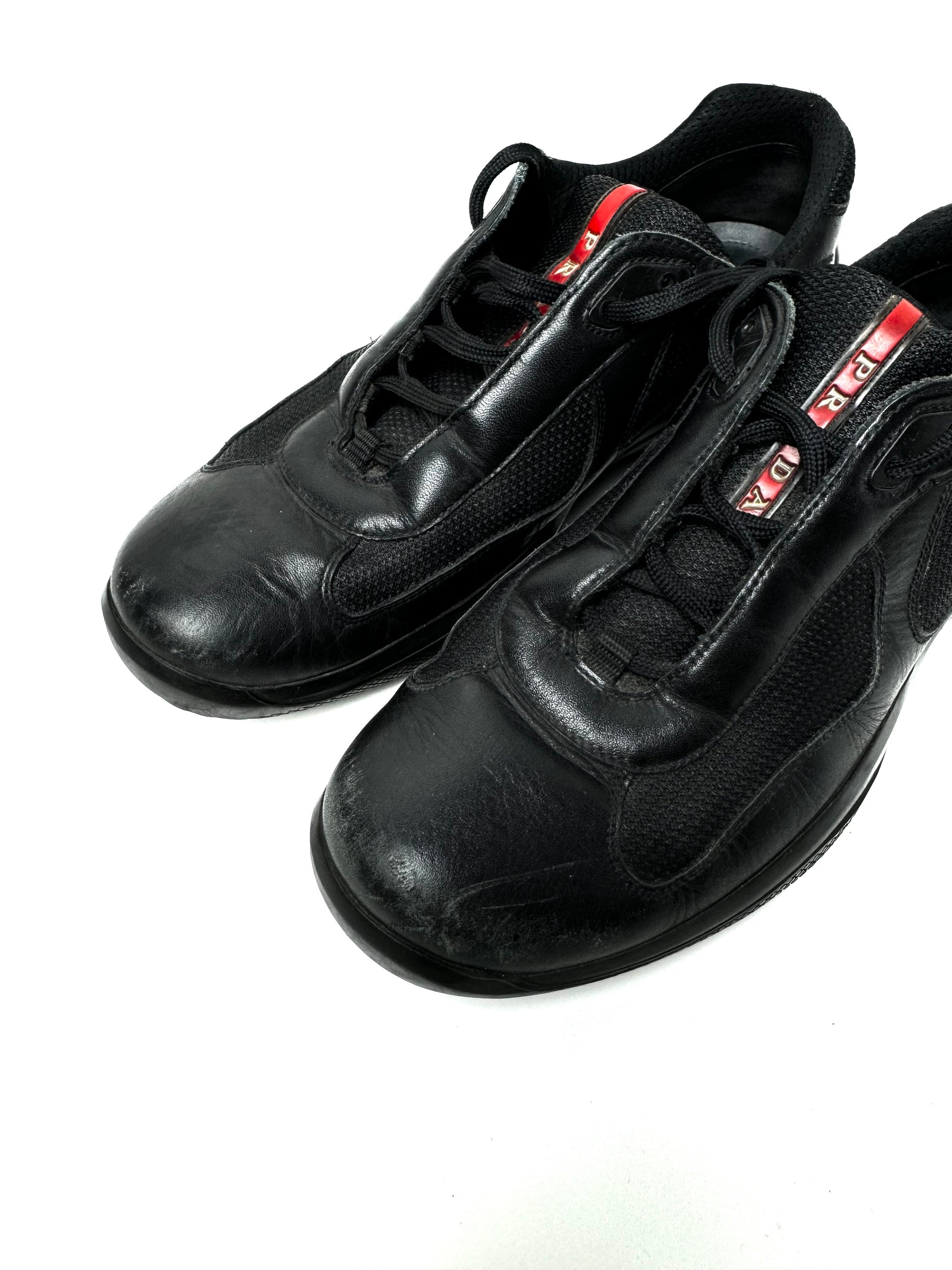 Prada Black Amercia’s Cup Shoes