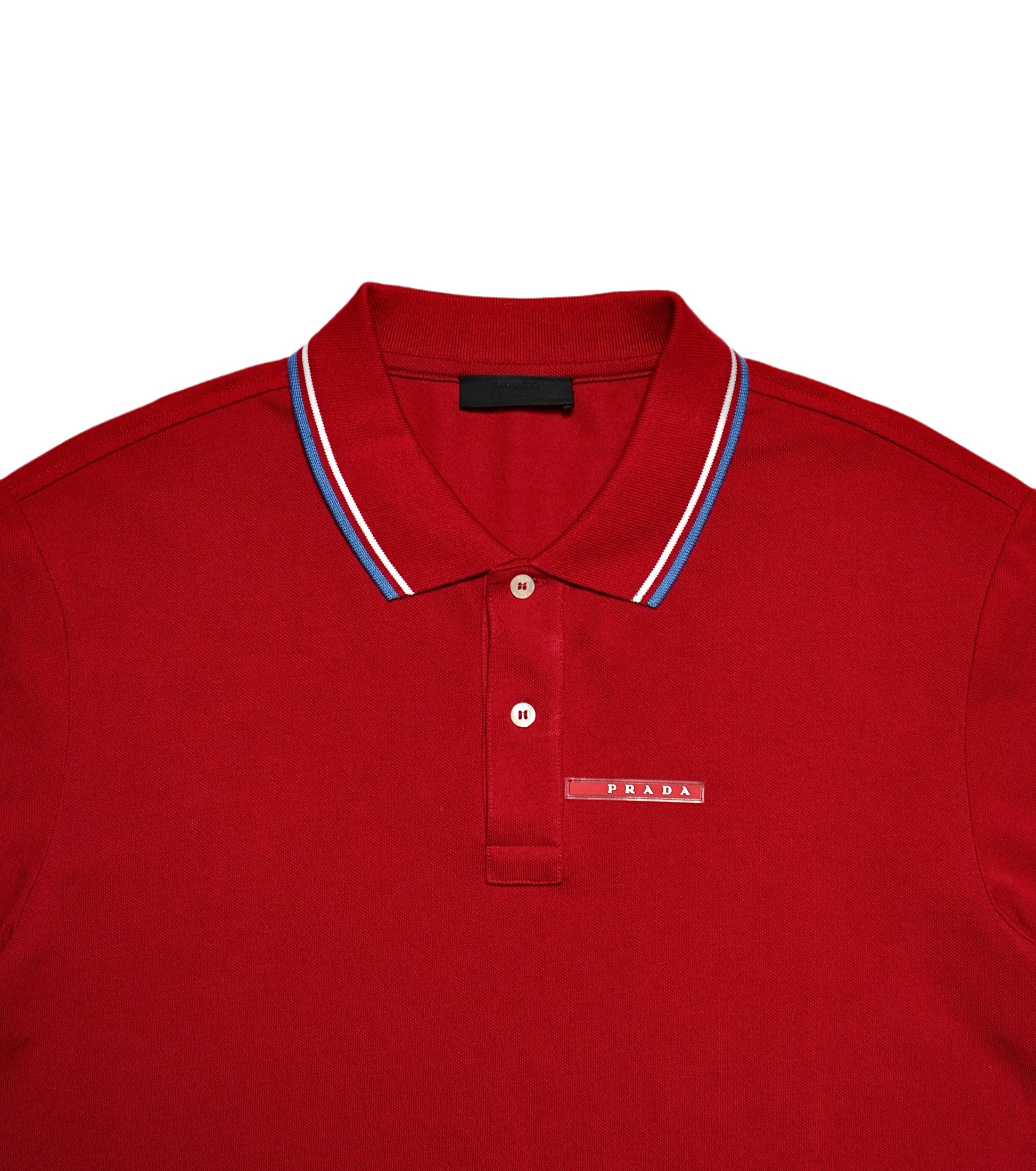 Prada Red Polo Shirt
