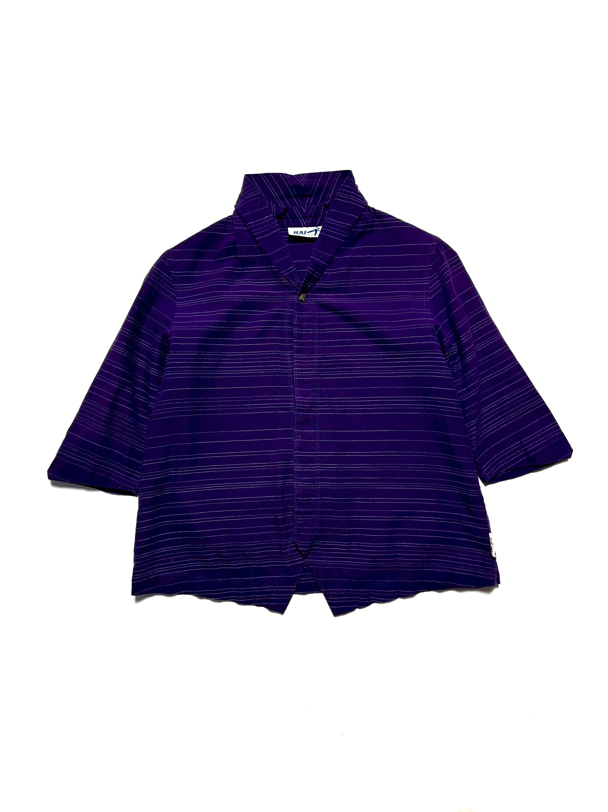 Issey Miyake Hai Sport Indigo Purple Light Jacket  80s