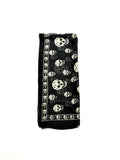 ALEXANDER MCQUEEN Skull Scarf Black