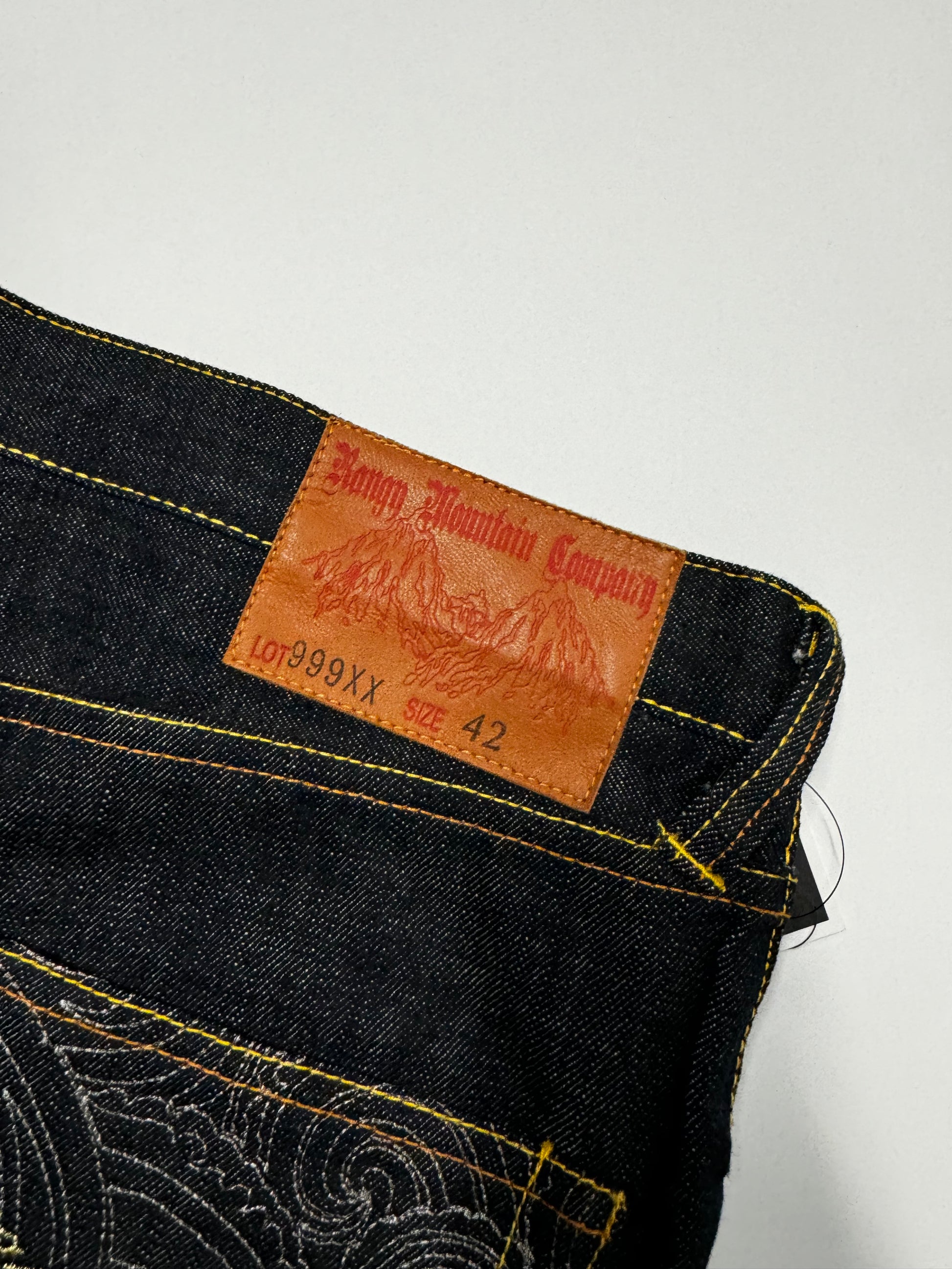 Rangy Mountain Company Dragon Tiger Raw Denim Jean