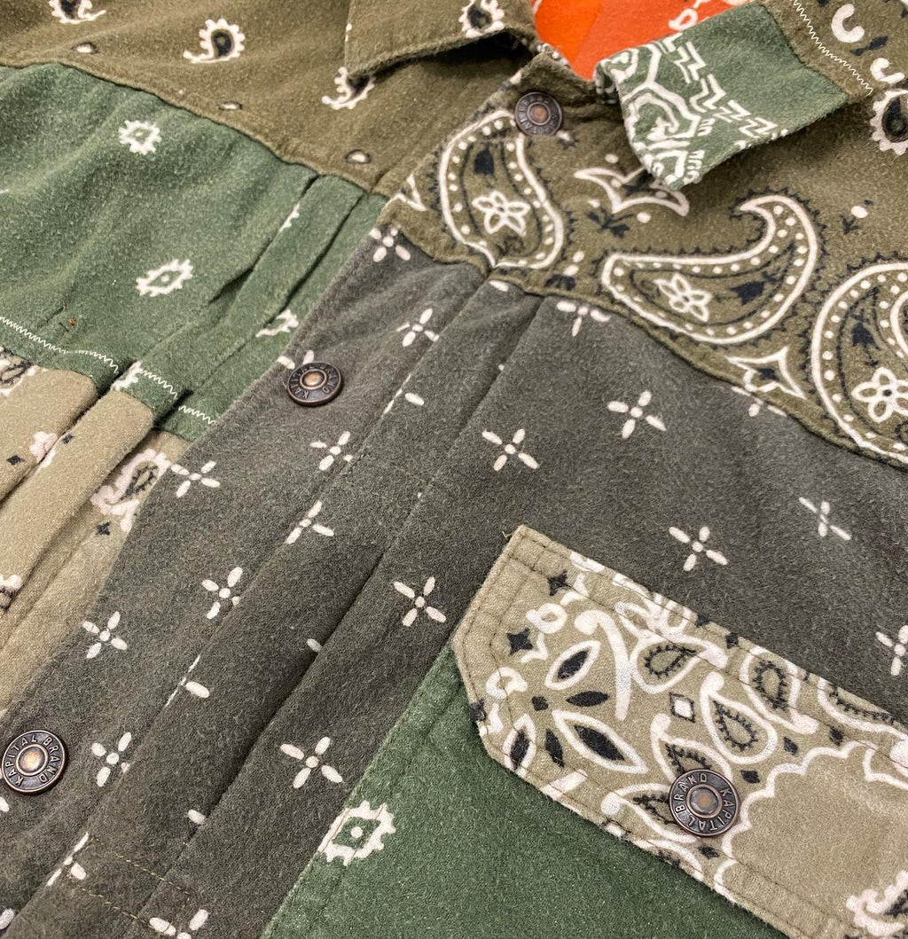 Kapital Kourtry Bandana Patch Reversible Jacket