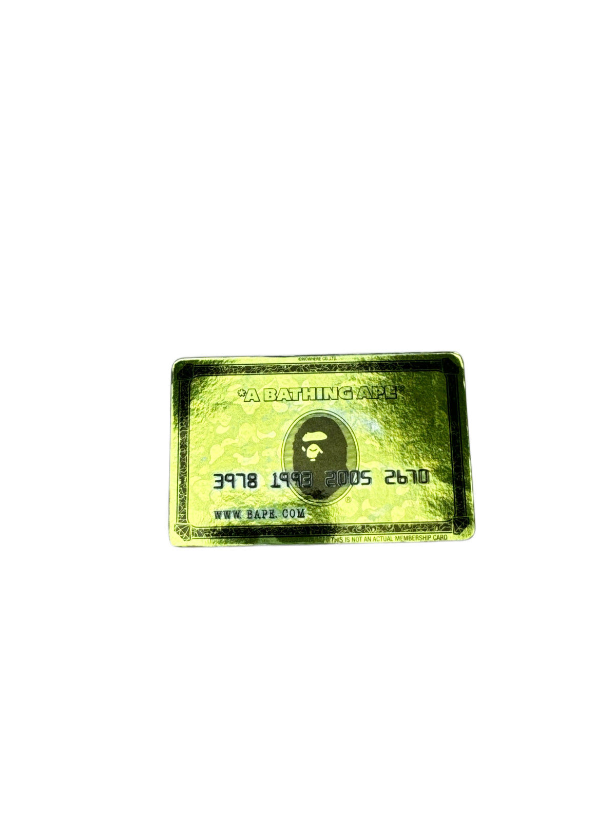 BAPE Gold Amex Card