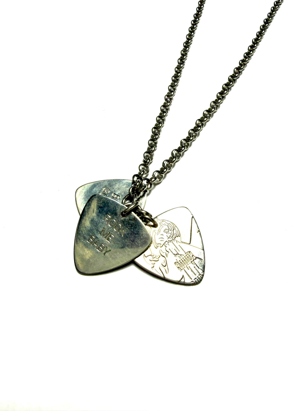 Hysteric Glamour Guitar Pick Necklace