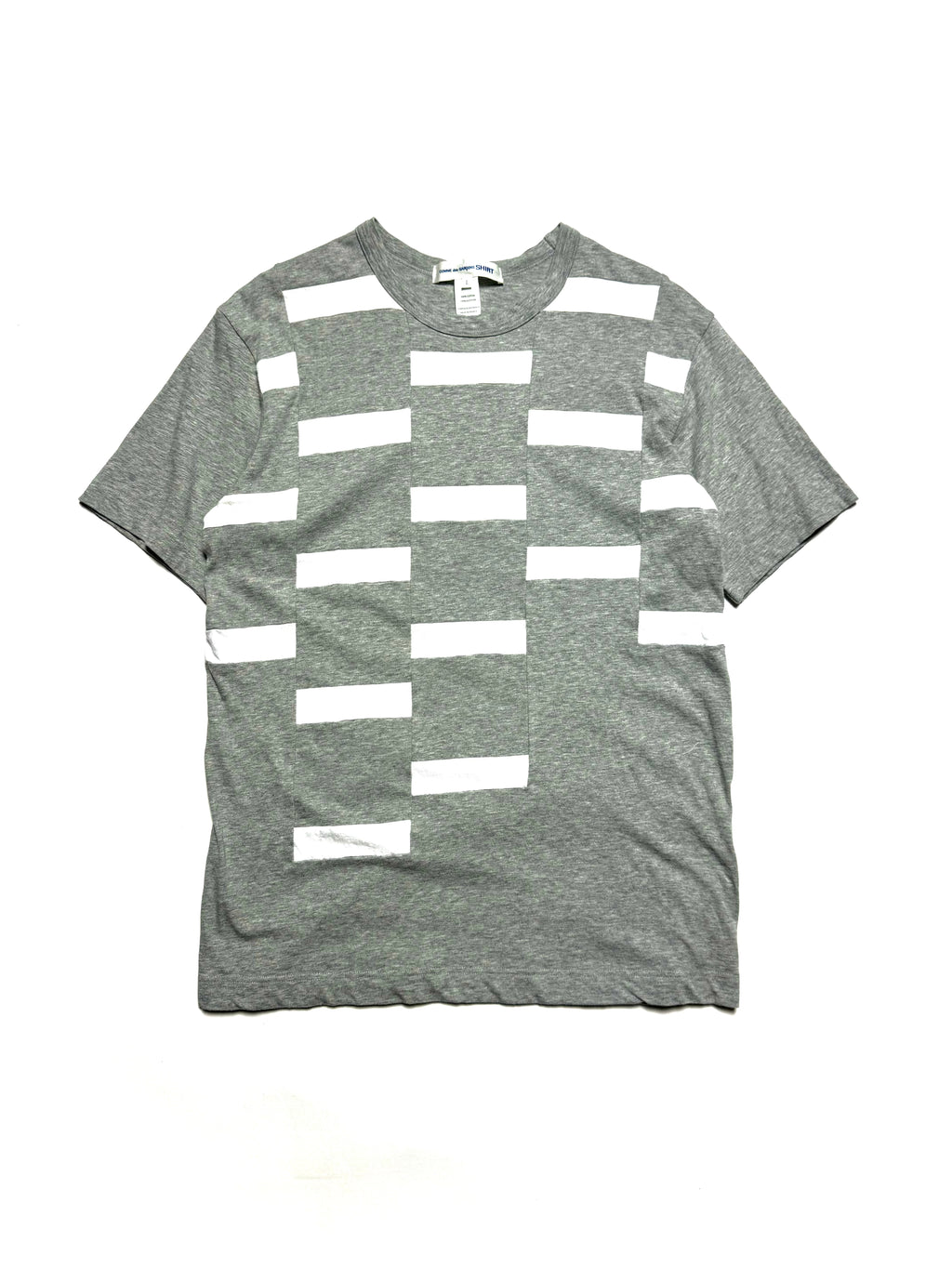 Comme des Garçons Shirt Grey Block Tee