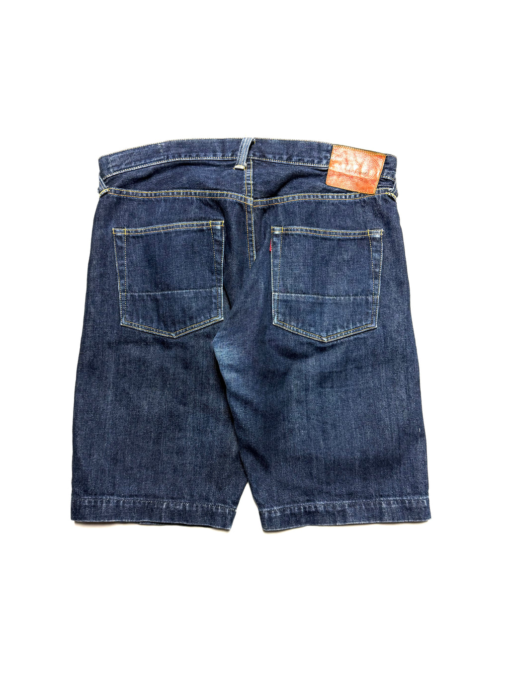 Evisu No.2 Washed Selvage Denim Short 90s