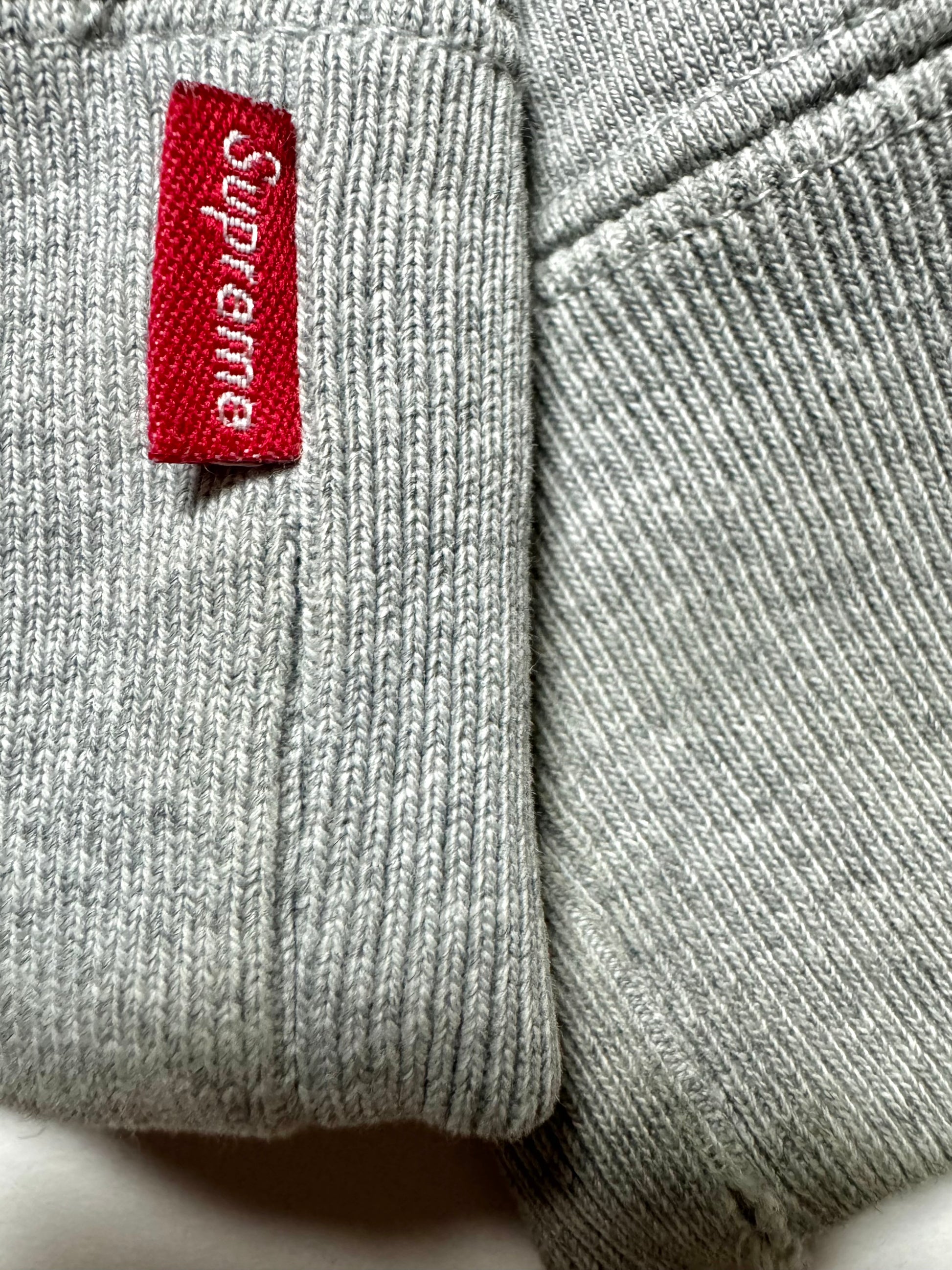 Supreme Grey Holes Hoodie