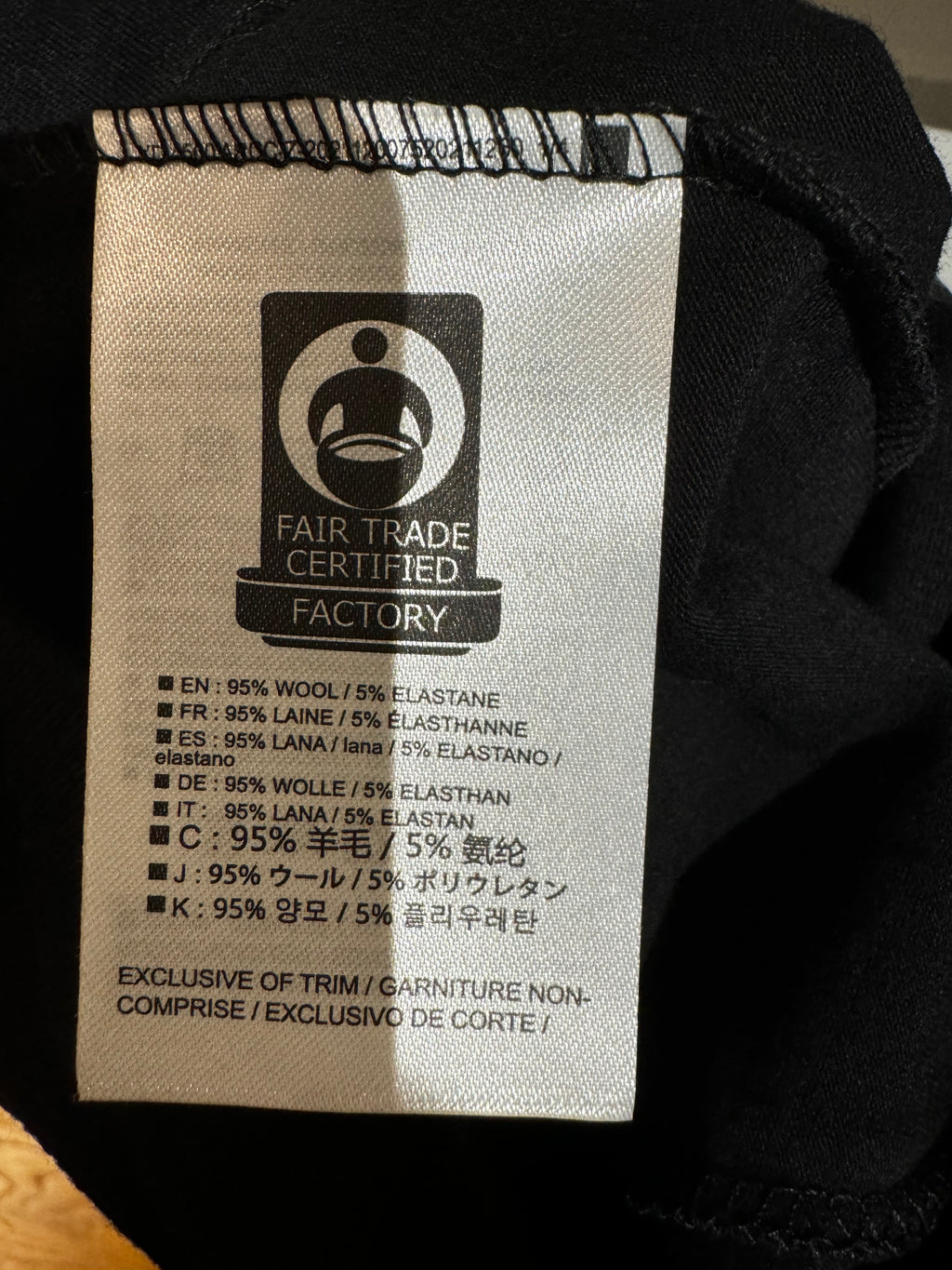 ARC’TERYX Black Wool Torque Skull