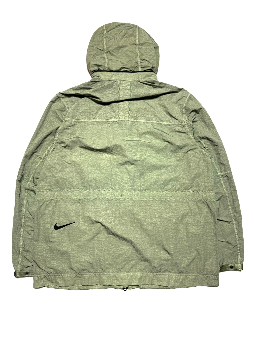 Nike Olive Green Tech Windbreaker