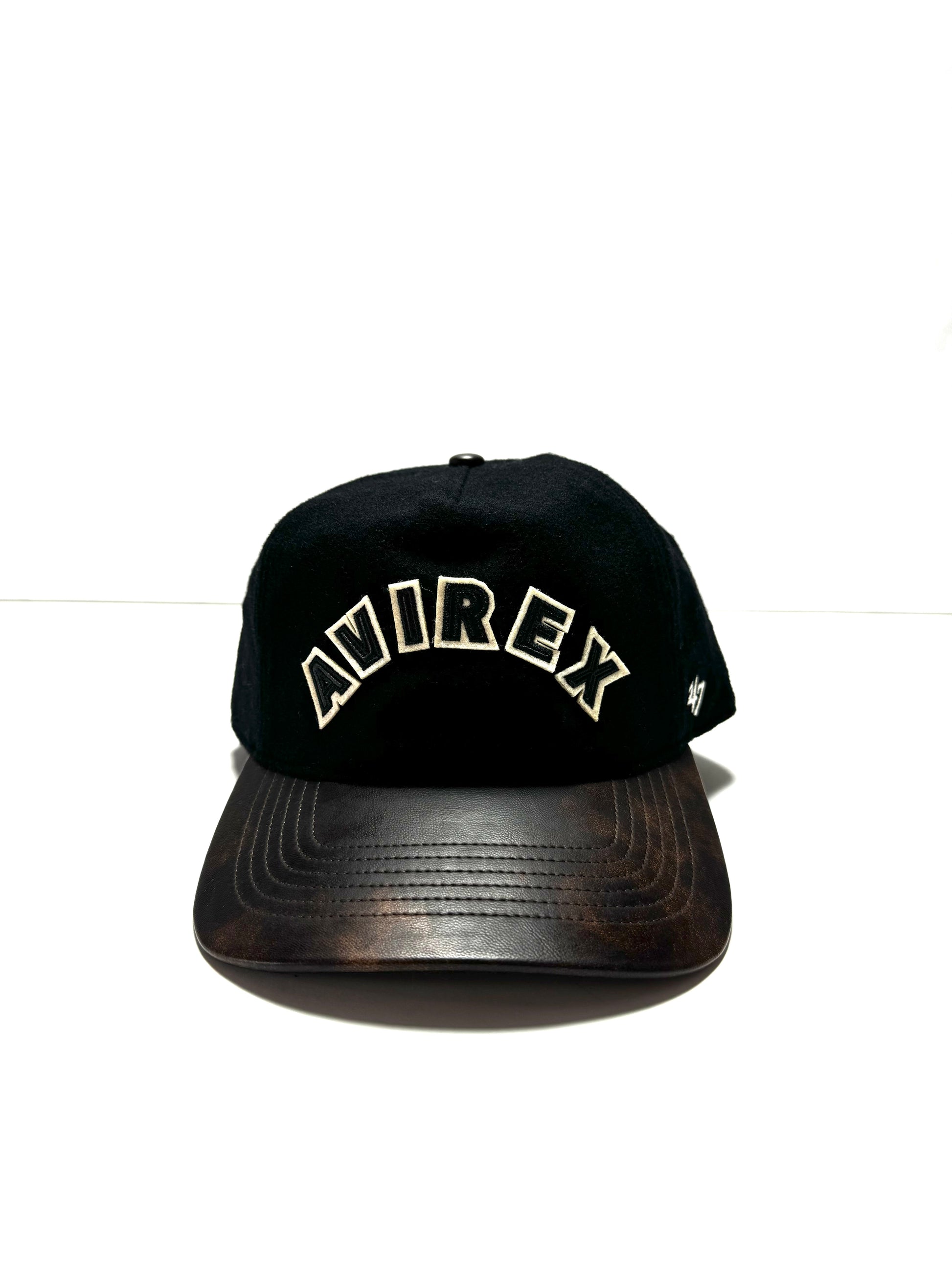 Avirex Leather Brim Hat