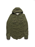 G.O.A Army Green Hood Zip Jacket 2000s