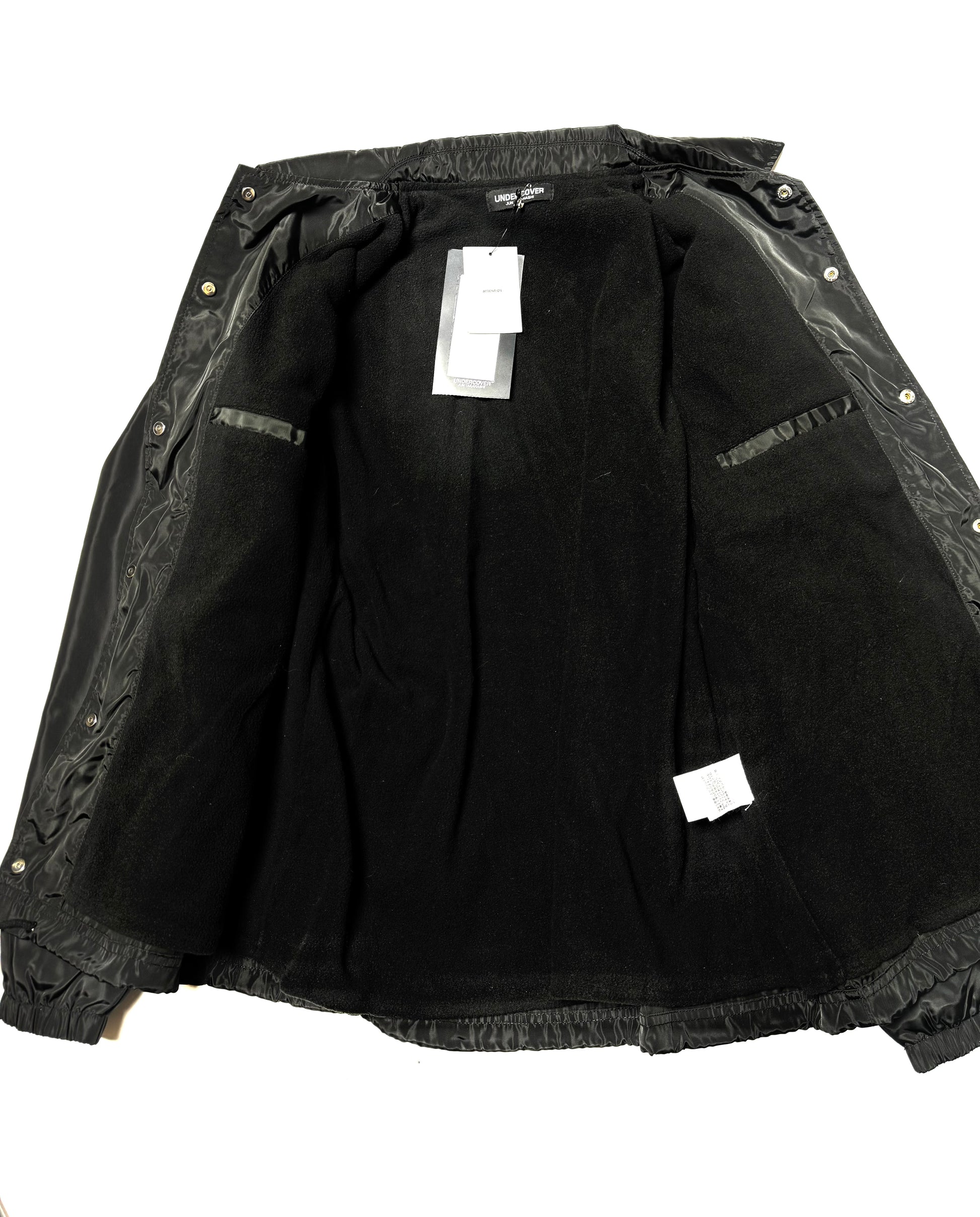 Undercover “Manic” Black Layered Coach Jacket