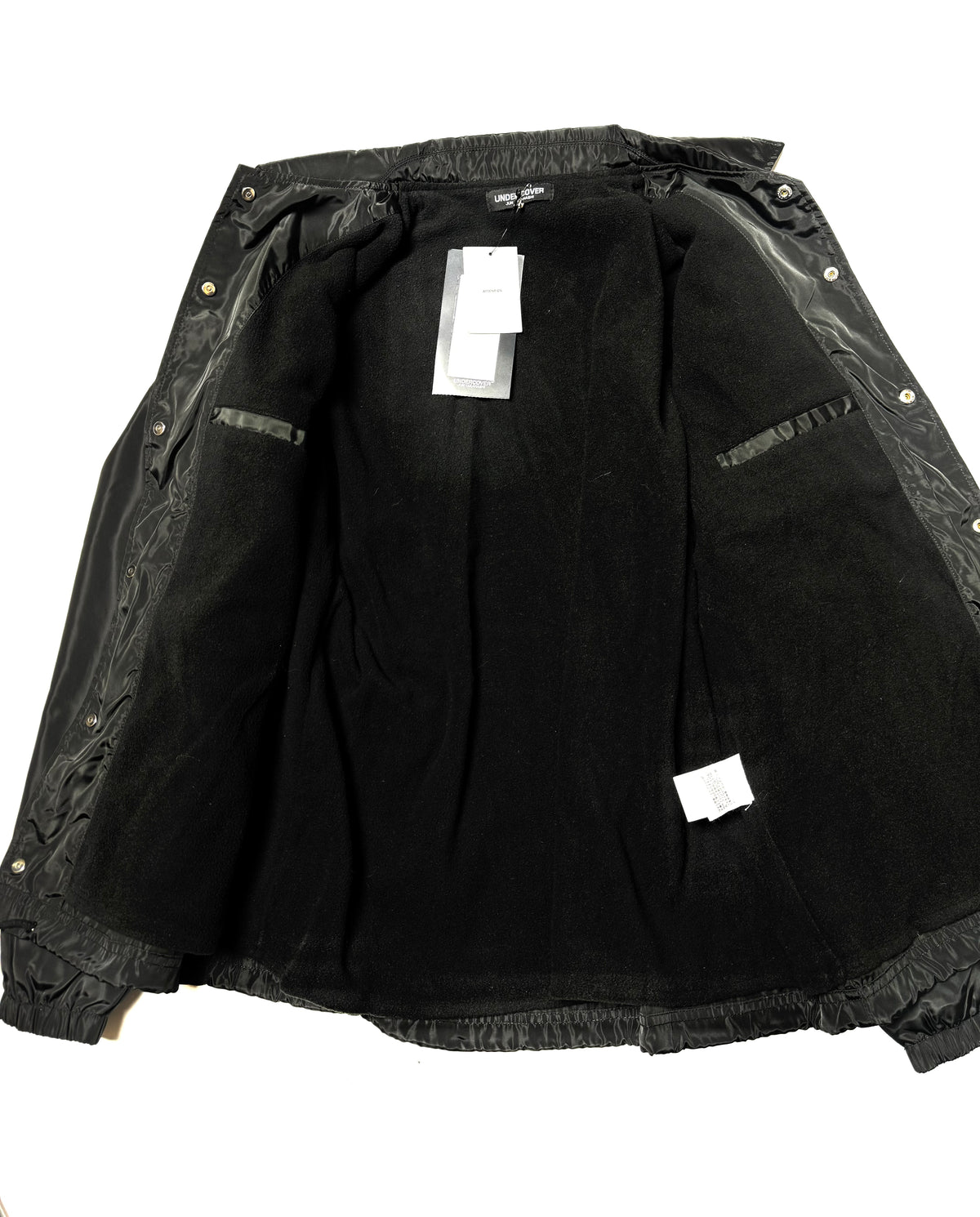 Undercover “Manic” Black Layered Coach Jacket