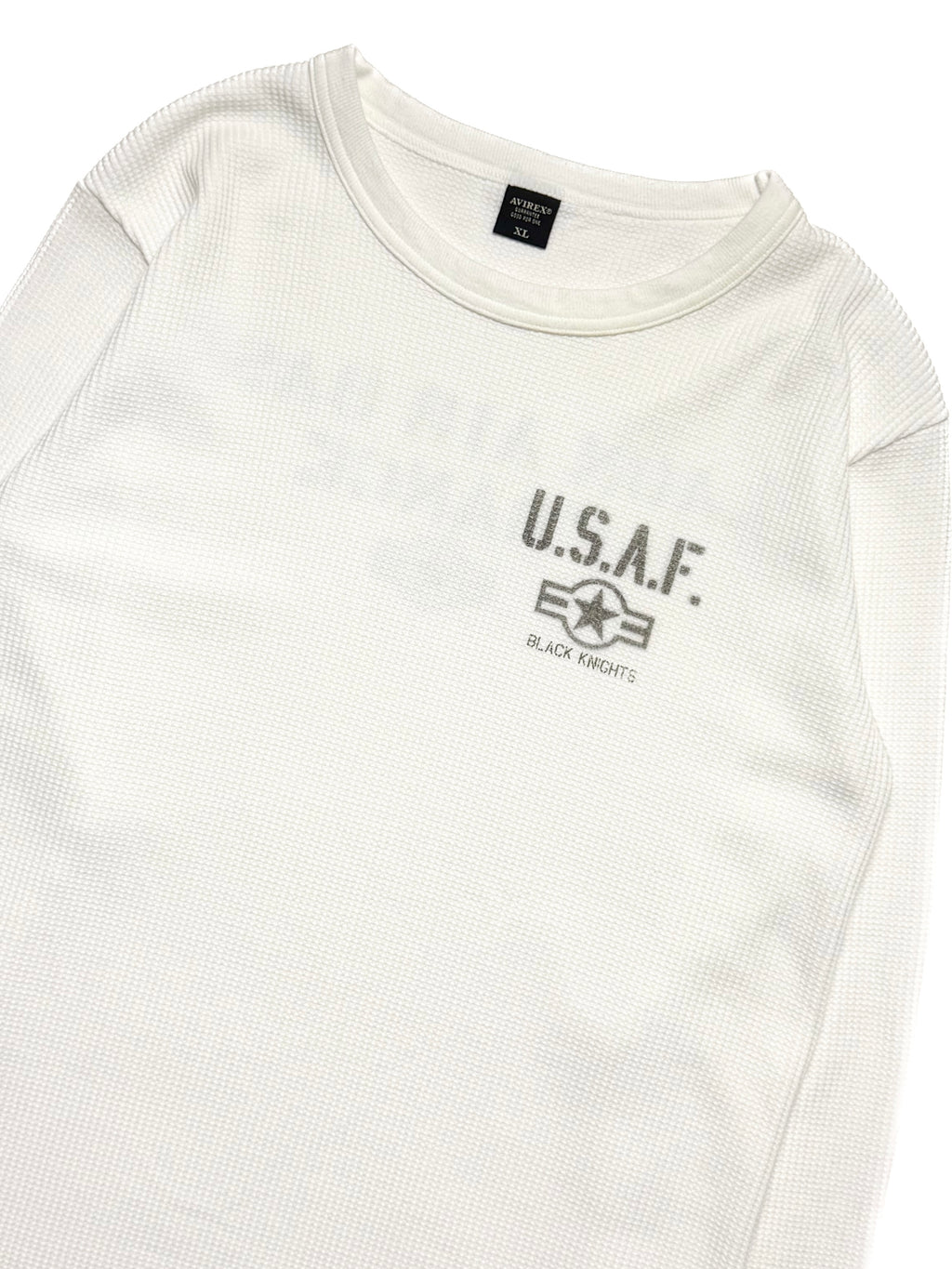 AVIREX France Waffle Long Sleeve