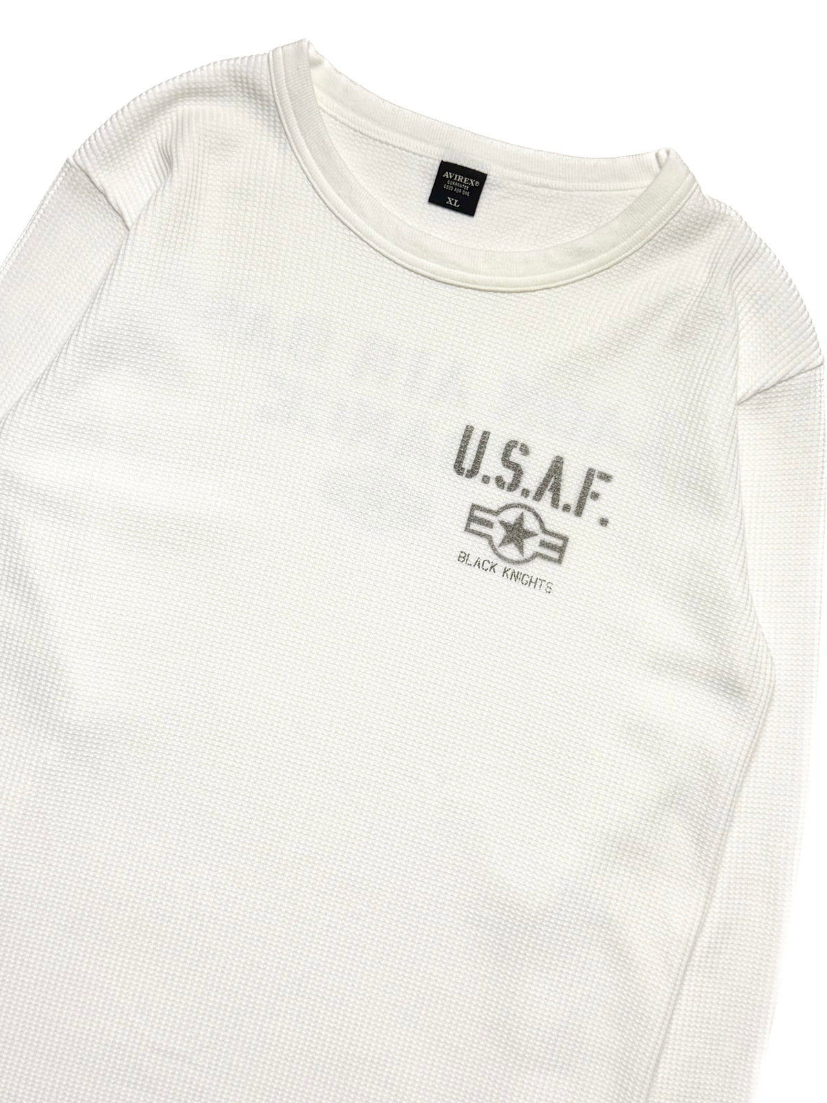 AVIREX France Waffle Long Sleeve
