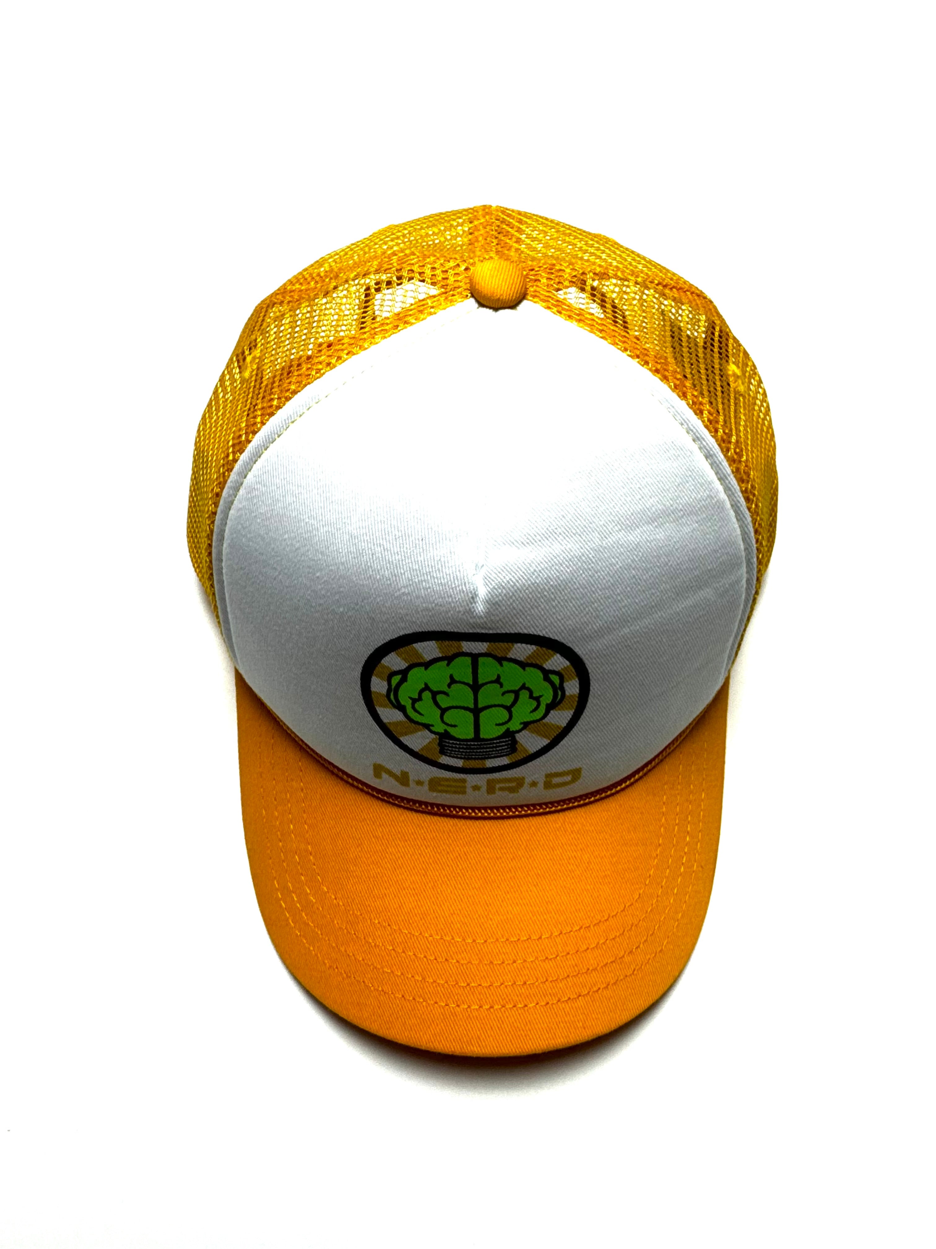 N.E.R.D. X Pharrell Williams Yellow Trucker Hat – VV department