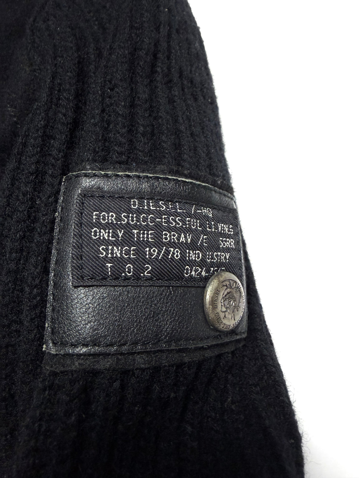 Diesel The Brave Blazer Wool  Double Breasted Jacket