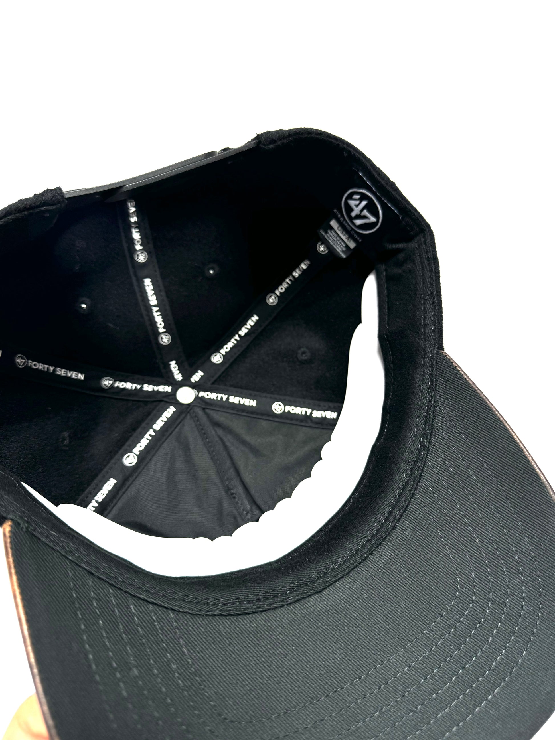 Avirex Leather Brim Hat