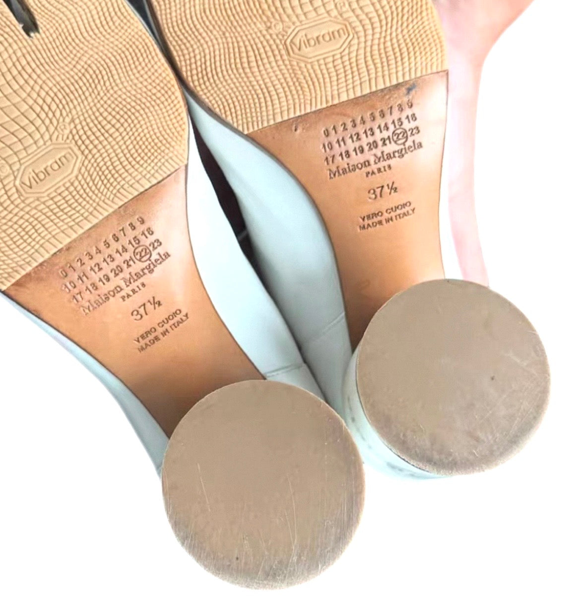 Maison Margiela Tabi White Leather Boot