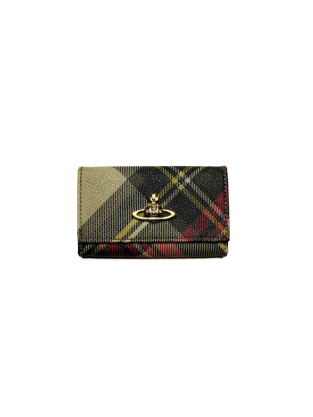VIVIENNE WESTWOOD Check Key Wallet