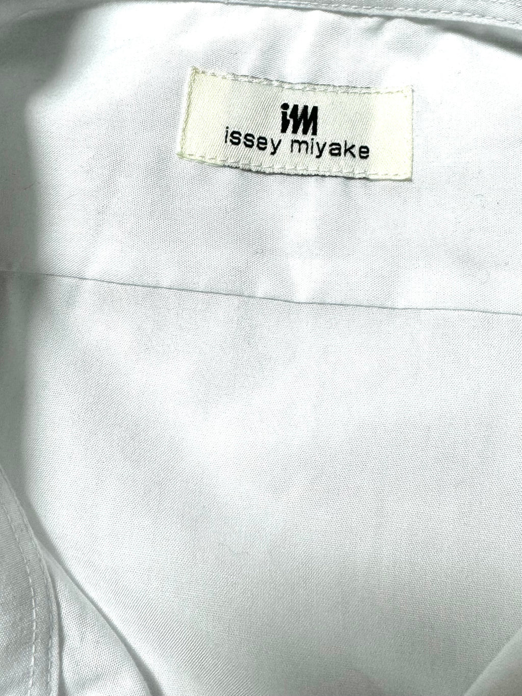 Issey Miyake White Long Sleeve